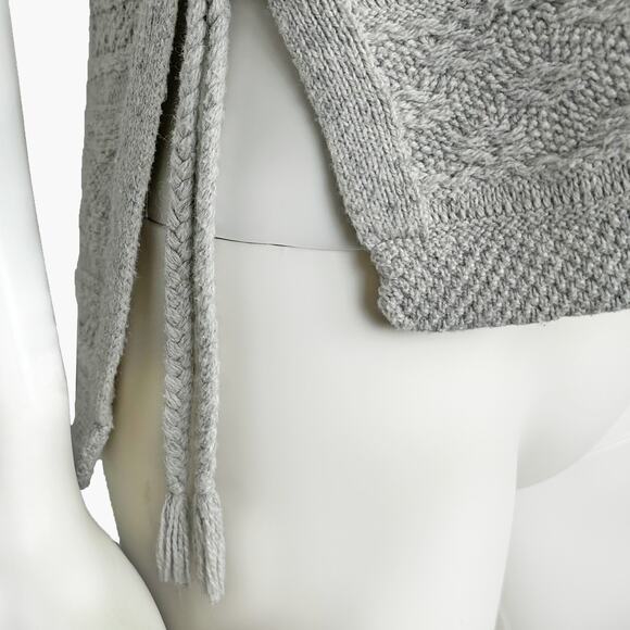 MADEWELL Women's Sailport Sweater-Vest (Gray | Size XXS) - Picture 4 of 7